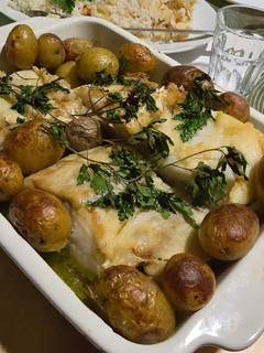 Foto de Bacalhau com batatas