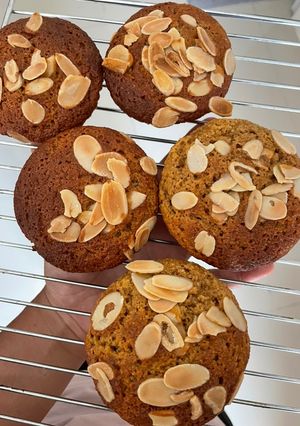 Foto resep [Menu Diet] Lemony Almond Flour Muffin
