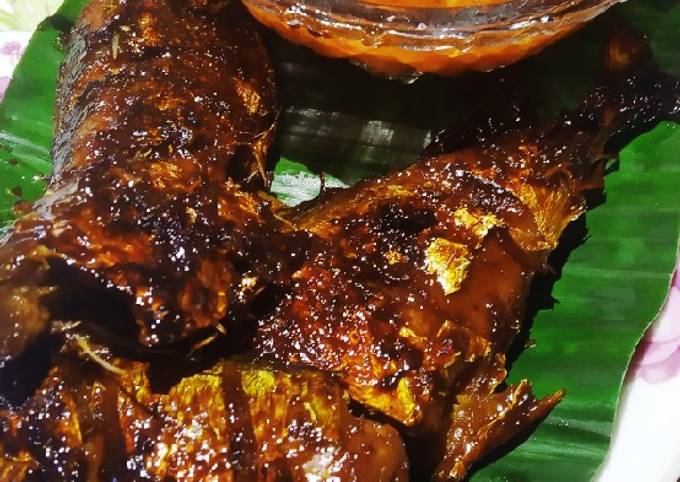 Ikan Bakar Teflon & Sambal Mentah