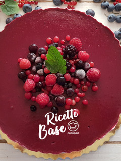 Foto di Cheesecake ai frutti di bosco senza cottura