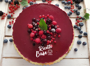 Foto di Cheesecake ai frutti di bosco senza cottura