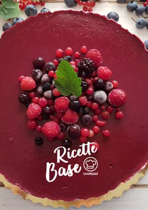 Foto di Cheesecake ai frutti di bosco senza cottura