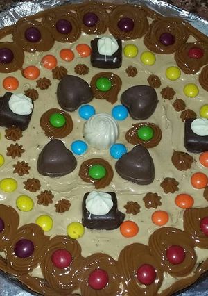 Una foto de Torta de golosinas para cumple de Papá