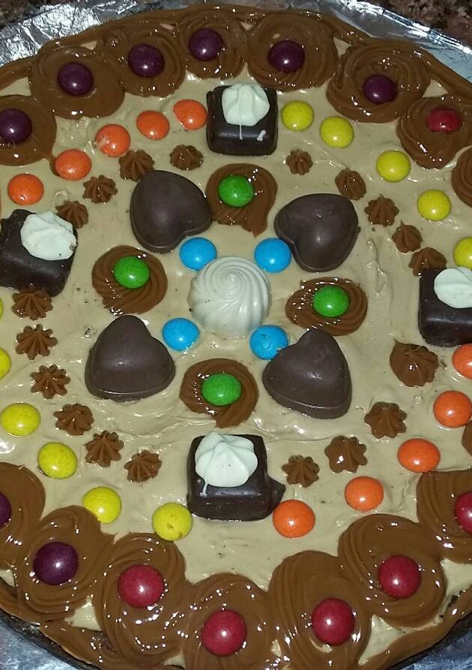 Una foto de Torta de golosinas para cumple de Papá