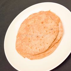 Wheat flour chapati A picture of Wheat flour chapati.