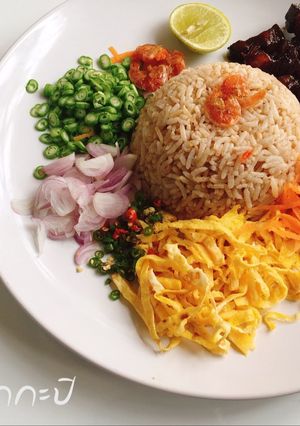 รูปของ ข้าวคลุกกะปิหมูหวาน