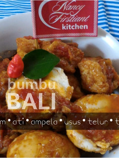 Foto resep Bumbu Bali Ayam Ati Ampela Usus Telur Tahu