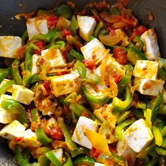 A picture of Capsicum Paneer Dry.