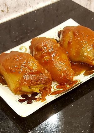 عکسی از دستور دلمه پیاز