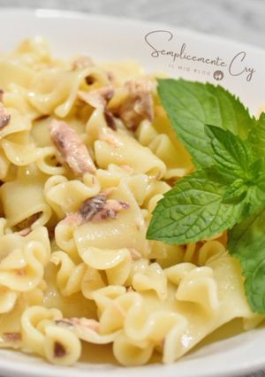 Foto di Fresche Lasagnette Ricce con sgombro al profumo di limone