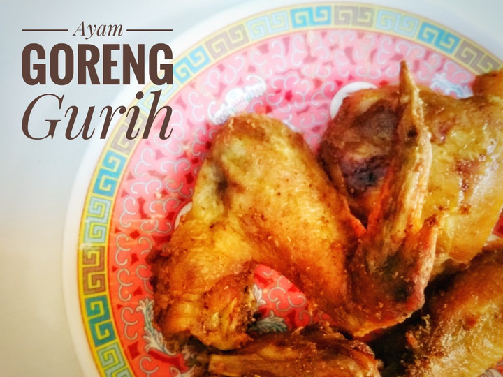 Cara Bikin Ayam Goreng Gurih Ekonomis