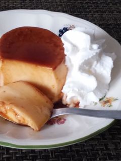 Una foto de Flan de huevo