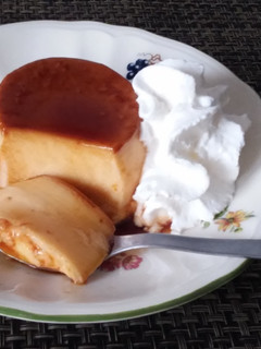 Una foto de Flan de huevo