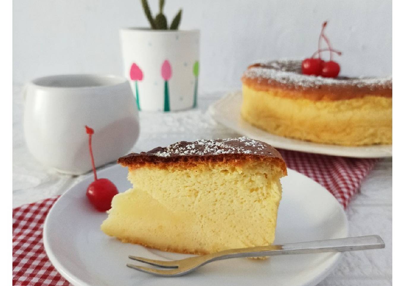 Langkah Mudah untuk Menyiapkan Japanese Cheese Cake "Gluten Free" yang
Lezat Sekali