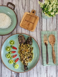 Foto resep 229. Ikan Asap Cabe Hijau (Lele Asap Cabe Hijau)