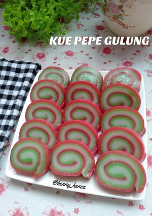 Foto resep Kue pepe gulung