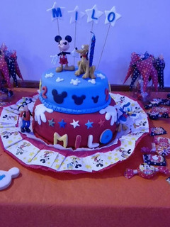 Una foto de Torta cumple 2 años Milo