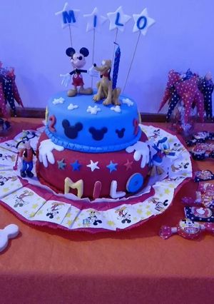 Una foto de Torta cumple 2 años Milo