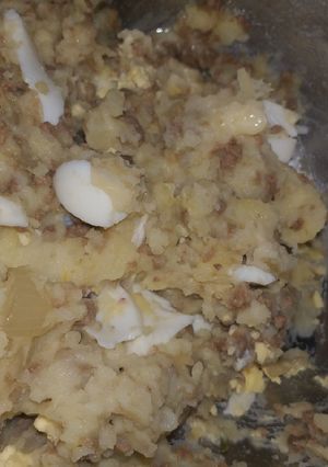 Una foto de Puré de papas