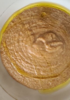 Una foto de Puré de lentejas con pollo!!!