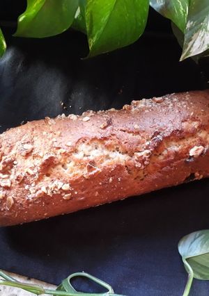 Una foto de Budín de banana