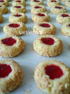 Foto resep Thumbprint Cookies #Rabubaru