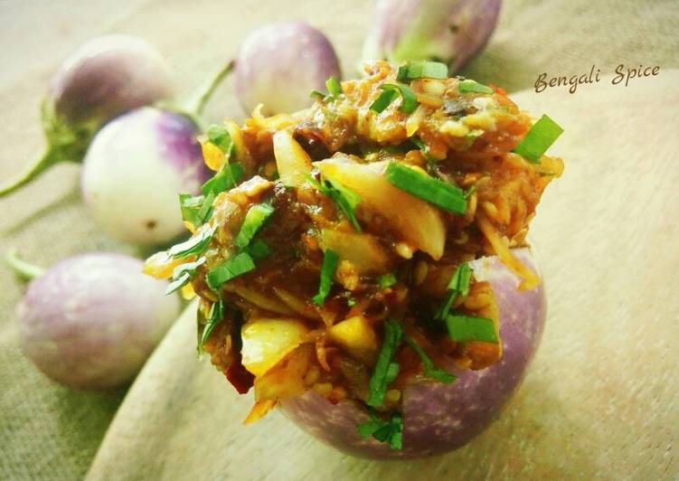 Bengali Eggplant Chutney/Brinjal Chutney/Baingan ka Bharta