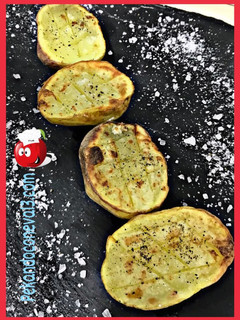 Una foto de Patatas al microondas