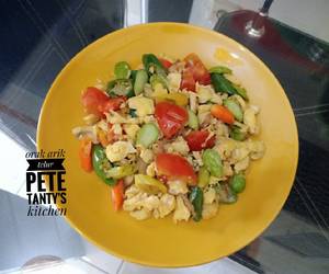Cara Membuat Orak arik telur pete Yummy Mantul