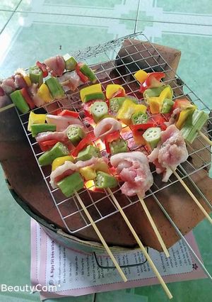 Hình của món Xiêng Que.