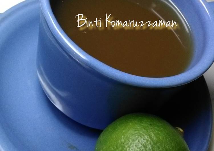 10. Lemon Tea Hangat KW