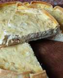Tarta de cebolla fácil y rápida