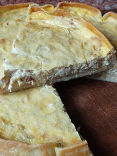 Una foto de Tarta de cebolla fácil y rápida