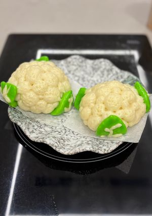 花菜包子 的食譜成品照片