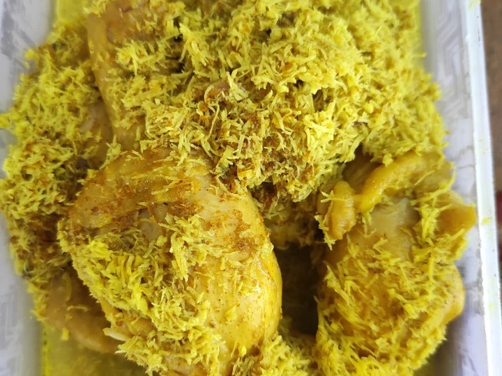 Langkah Gampang Menyiapkan Resep Ayam ukep srundeng bumbu Racik yang Lezat Anti Ribet, Bisa Manjain Lidah