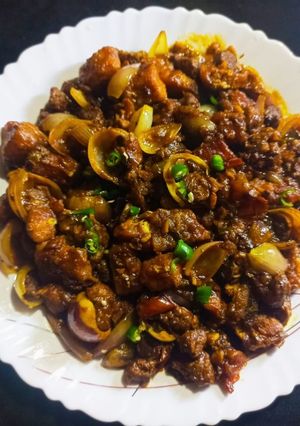 A picture of Chilli Soya Fish.