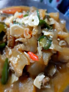 Foto resep Tumis kikil cabe ijo