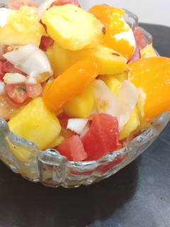 A picture of Mango Salsa.
