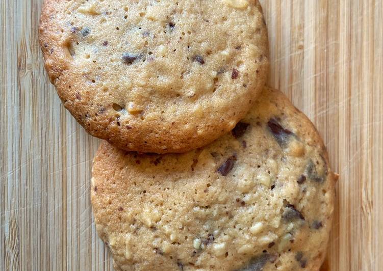 Comment Préparer Des Cookies amandes et chocolat 🤎