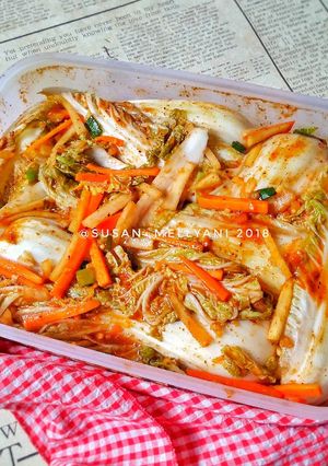 Foto resep Homemade kimchi