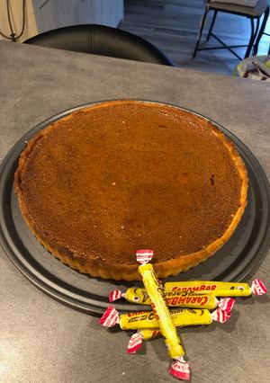 Une photo de Tarte au carambar