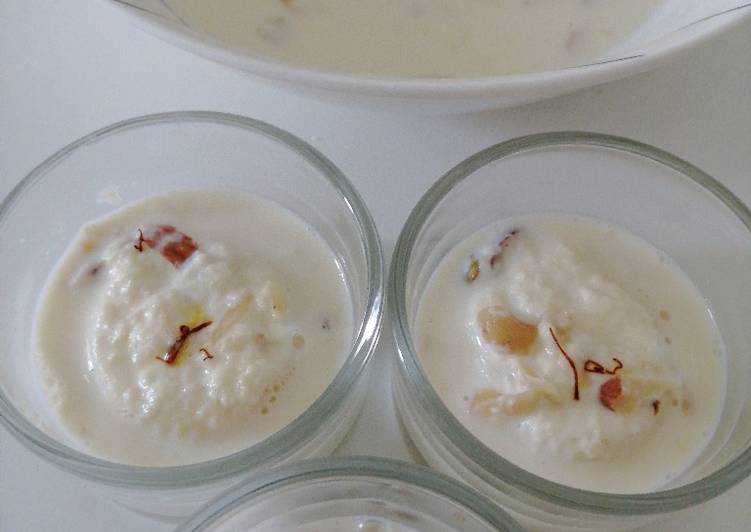 Recipe of Super Quick Homemade Ricotta Rasmalai