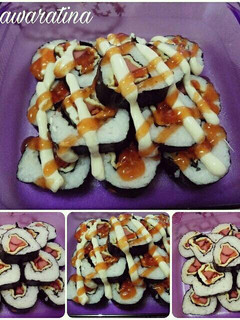 Foto resep Sushi Sausage Teriyaki