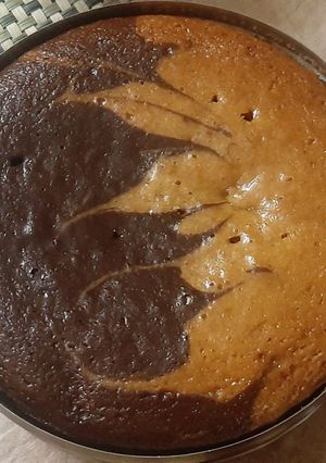 चॉकलेट बनाना केक (chocolate banana cake recipe in Hindi) रेसिपी मुख्य फोटो