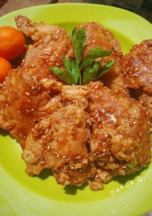 Foto resep Honey chicken wings