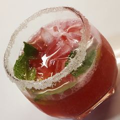 A picture of Pomegranate mocktail.