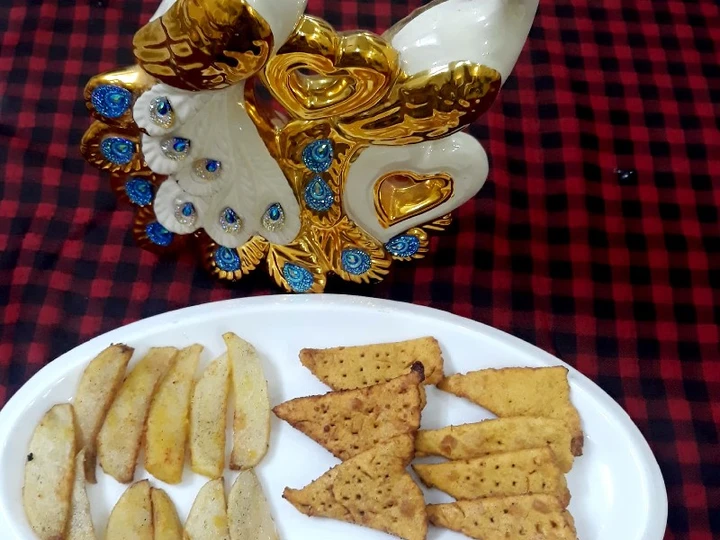 Recipe Nachos & French fries with cheese fudge the Delicious So Delicious
