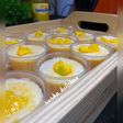 Puding susu mangga