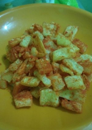 Foto resep Singkong goreng balado