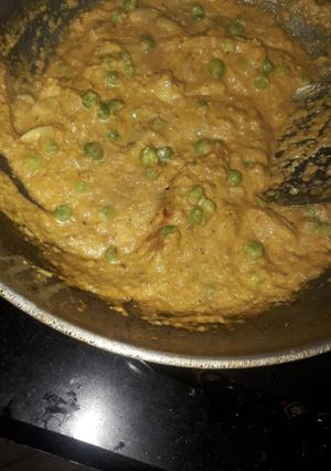 A picture of Mushroom matar.